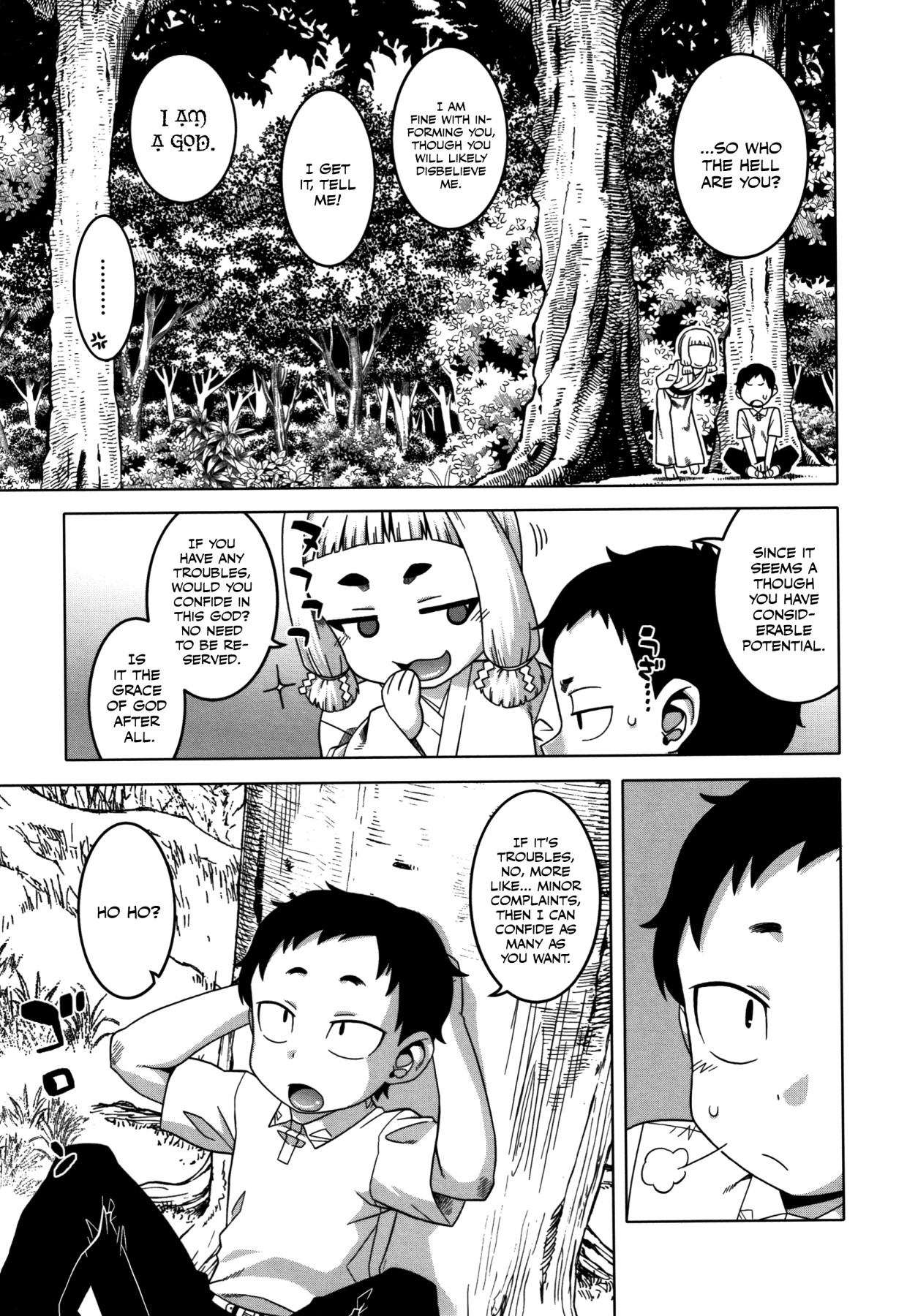 Hentai Manga Comic-As God Says Ch.1-2-Read-3